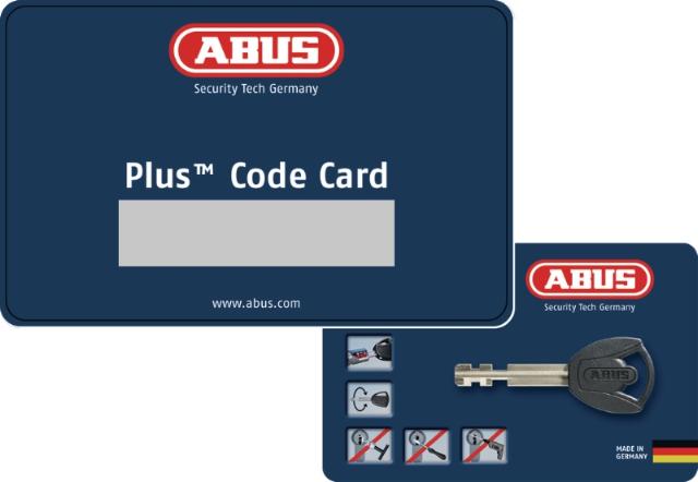 Abus Padlock 37/55 Sea & Snow PLUS single switch.
