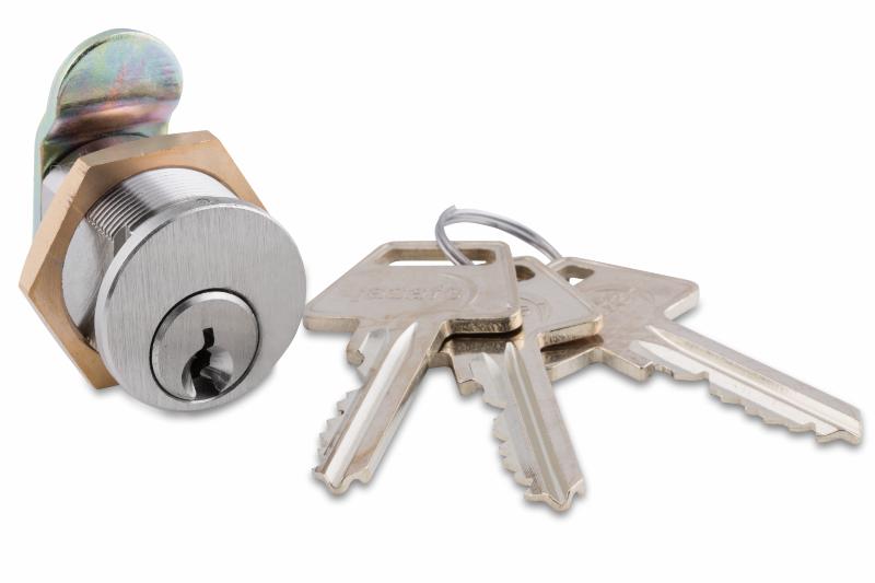 Postkasselås 6 stift H/V samt op/ned.