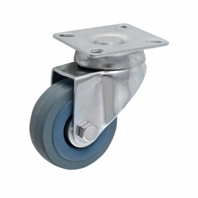 Furniture castors w/plate Ø50 mm Rotatable