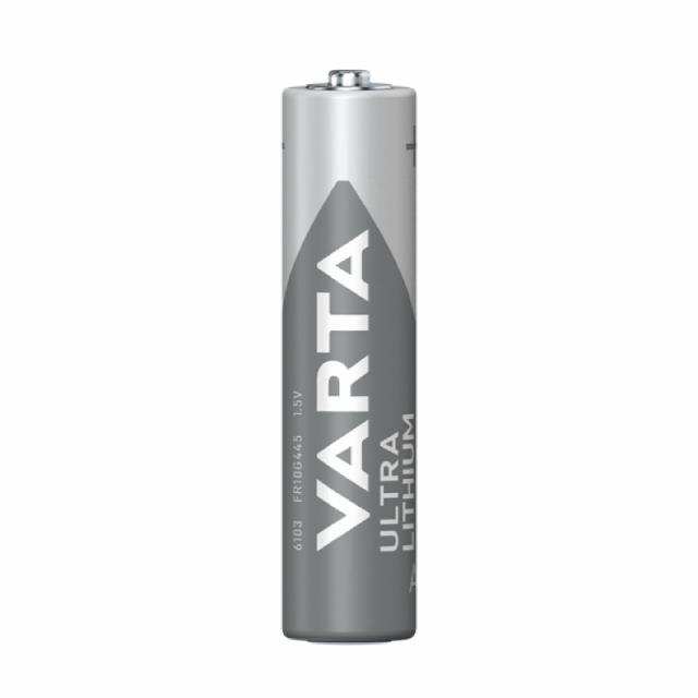 Varta Ultra Lithium AAA 4 st förpackning