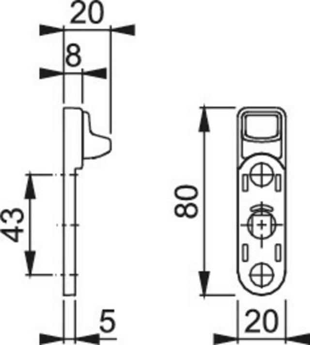 Hoppe kinderslot KHF9/F7039