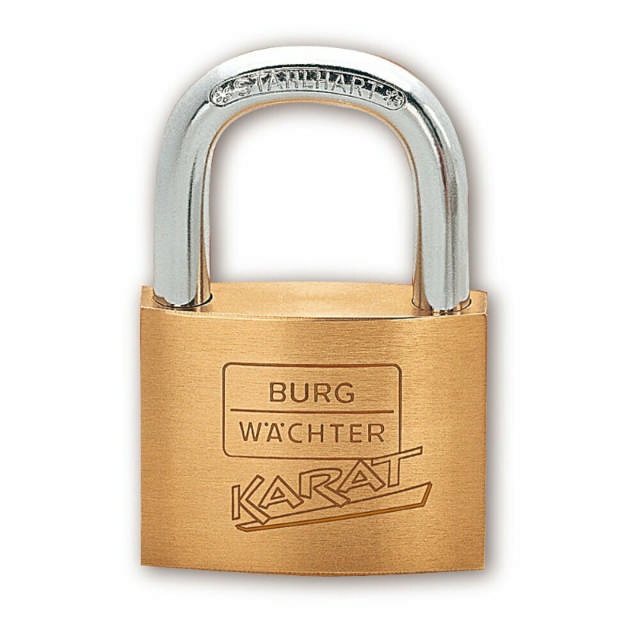 BURG hængelås Karat 217 40 X1, ensluk.