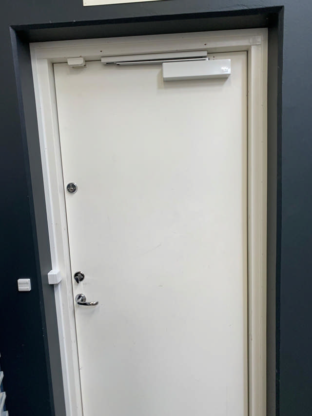 Dorma dørlukker TS93G 2-5 sølv m/skinne