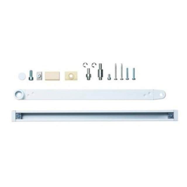 Dorma ED 100/250 Gleitschienenset, weiß (NEUES MODELL)