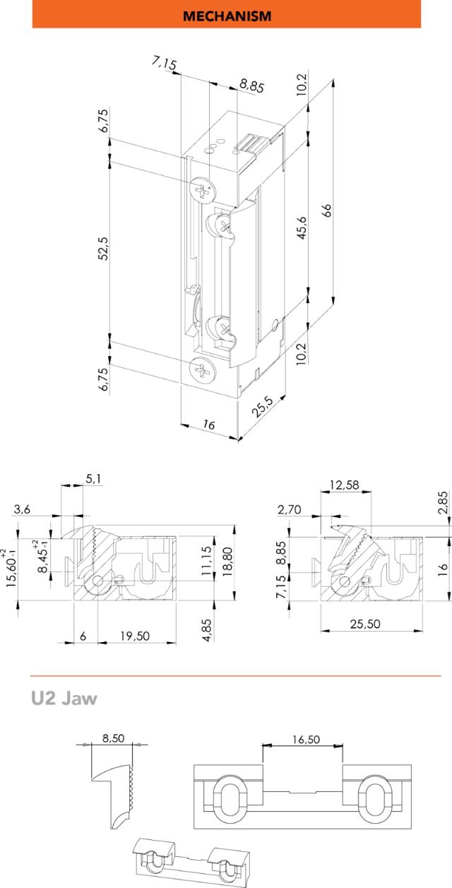 Dorcas base plate t/ electric end tin post