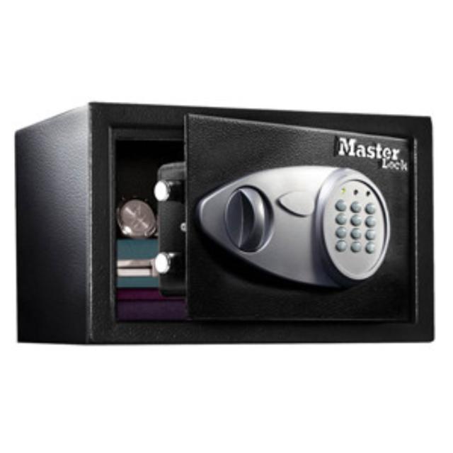 MasterLock X055 Tresor mit elektrischem Codeschloss (22x35x27 cm)