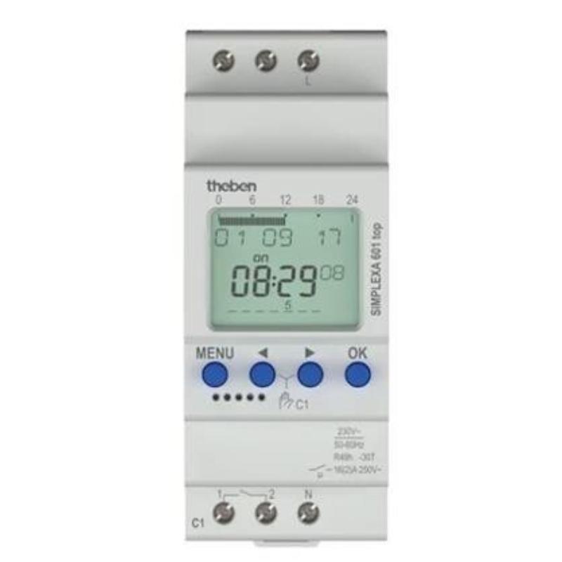 Theben contact clock Simplexa 601 Top, 1-channel