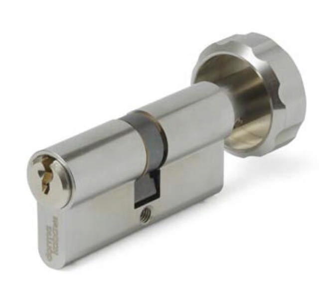 pextra+ Ihr Knaufzylinder 6/4005+5+5 Chrom matt