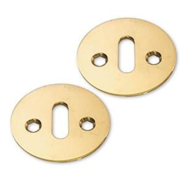 d line Schlüsselplatte massiv CC27, Set, Stange. Messing