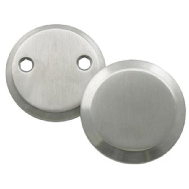 Lockit Blindrosette 1160 polierter Edelstahl Set