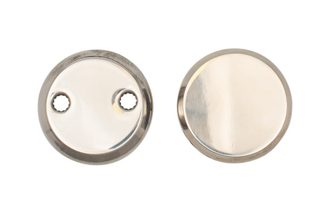 Lockit Blindrosette 1160 polierter Edelstahl Set