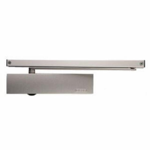 GEZE door closer TS 5000 E, complete, silver (EMF) (B)