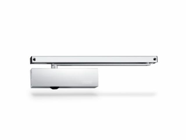 GEZE door closer TS 3000 V EN 1-4, silver without sliding chin