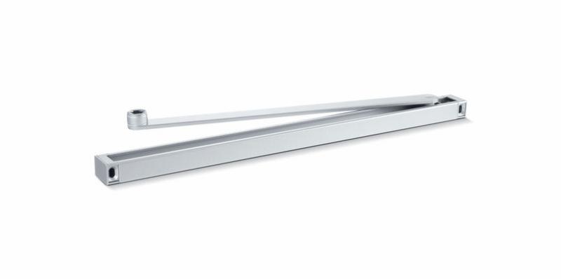 GEZE Sliding rail for TS 3000/5000 L height adjustable, RAL 9016