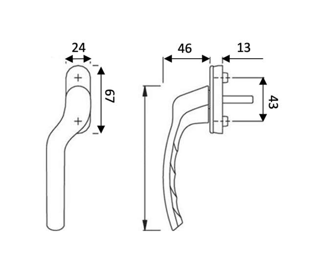 Sprunggriff Tokyo 0710VK/U76K F9, links