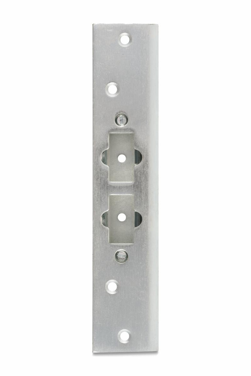 Security end view for module lock box