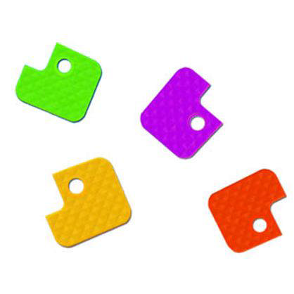 Tastenkappen 8009-1/100 gelb (6 Pins)