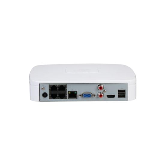 Dahua NVR zeichnet 4-Kanal-4xPoE-AI-Modell auf, 2000-GB-Festplatte