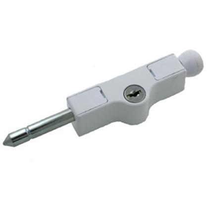 Securi boltdørlås mc82 l.102 hvid