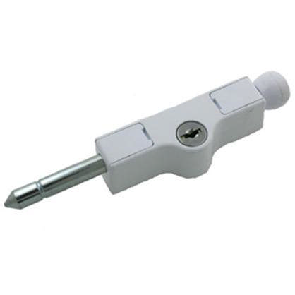 Securi boltdørlås mc82 l.102 hvid