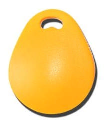 Mifare-Schlüsselanhänger, Gelb, 1K