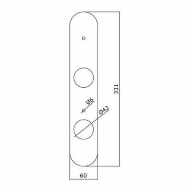 Yale Doorman buitenomslagbord