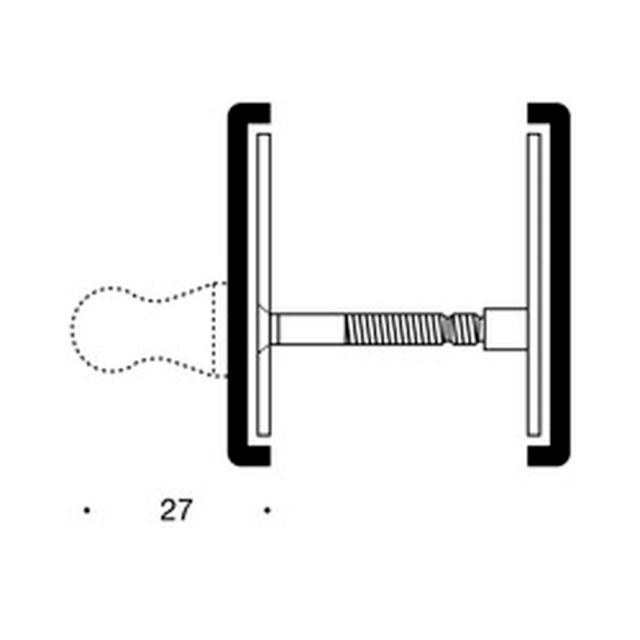 Randi toiletbril cliprozet 114003TG CC27