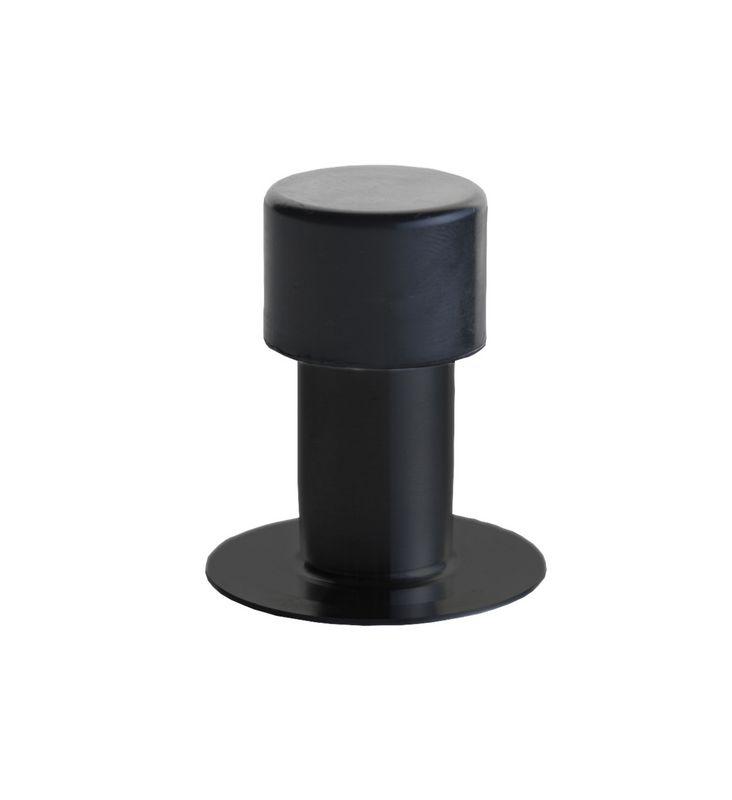 Randi Line 18 door stop, Ø22 black PVD