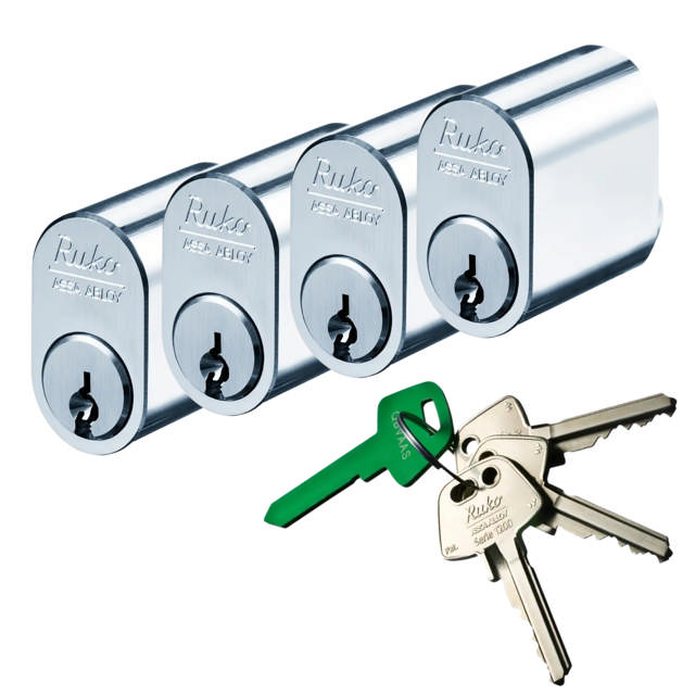 Ruko Zylinder RD1660 Rfl Set à 4 Stk.