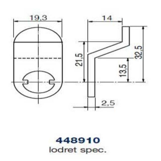 Ruko Kammstück 448910 vertikal spez.