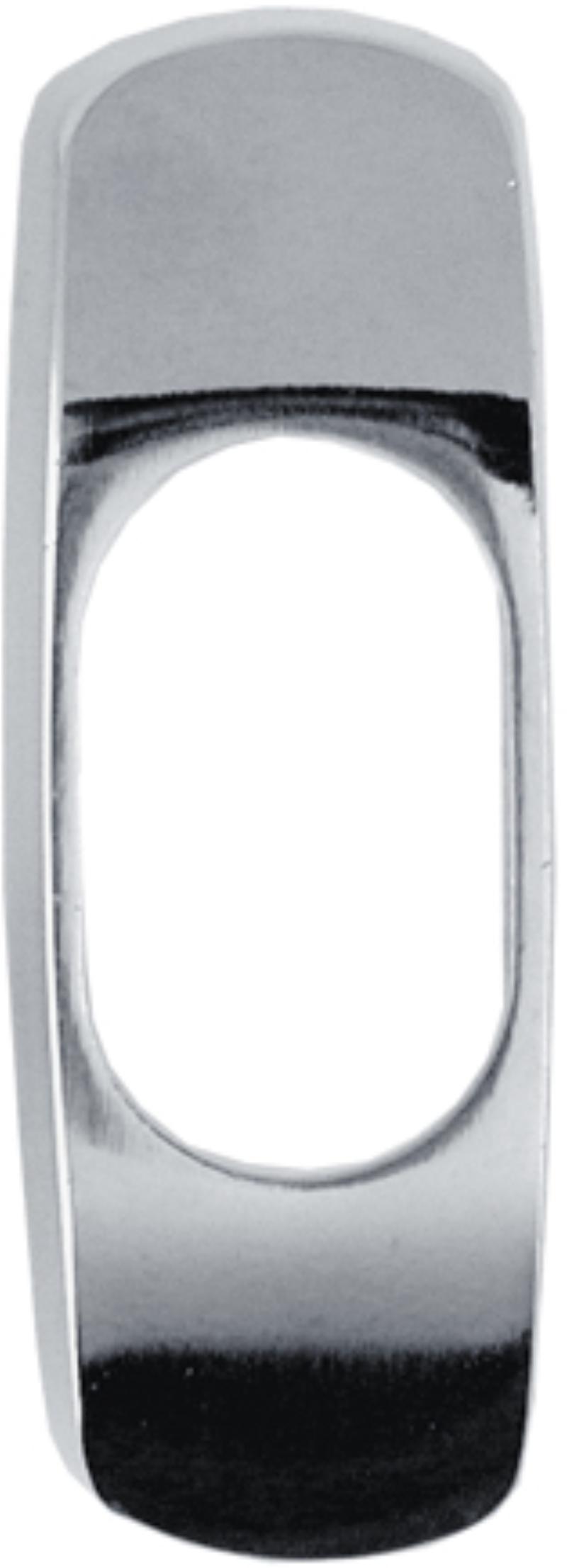 Abloy cilinderring 13mm, chroom