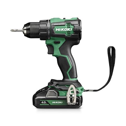 HiKOKI drill/screwdriver 18V DS18DE, 2x4.0Ah+charger