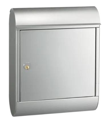 Mefa brievenbus 842 Topaas RVS