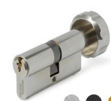 pextra+ Privat knopcylinder 4005+25+35 mat krom