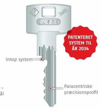 Cut key ABUS Zolit