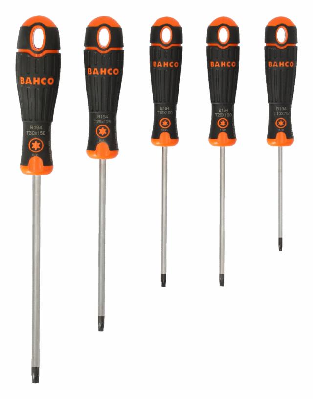 Bahco screwdriver set w/ TX