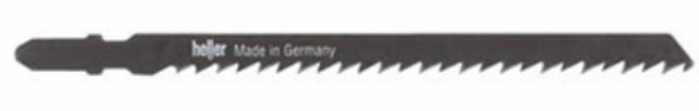 Heller jigsaw blade 105mm t/wood 5-50mm, pk a 5. T344D