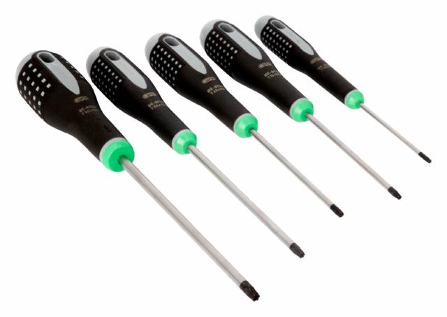 Bahco ERGO screwdriver set, Torx, 5 parts