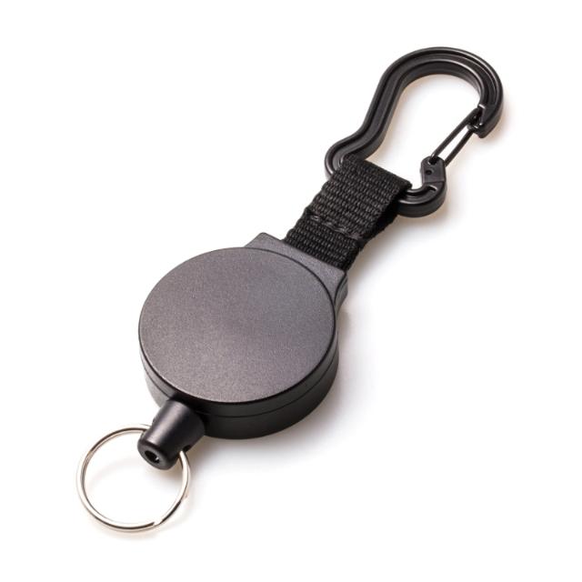 KeyBak MID6 w/ 90 cm polyester cord, carabiner