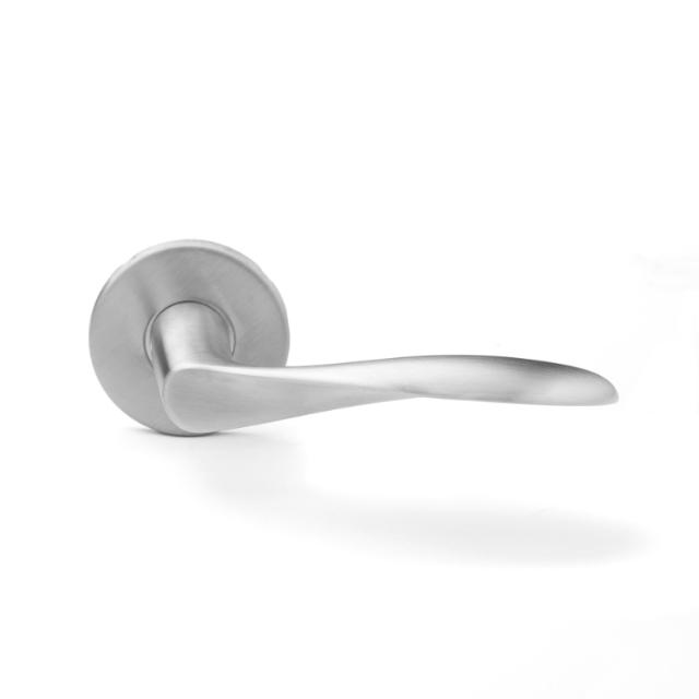 Arne Jacobsen door handle 97 mm with clip rosette CC30/38