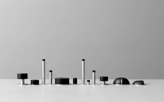 d line deurstopper Ø14x70 mm, wand