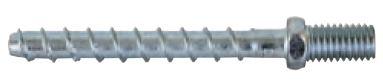 EXP MM concrete bolt external thread EG