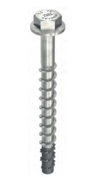 EXP MM Concrete bolt hex/flange 12.0x120 mm A4 PK 25
