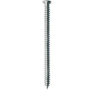 EXP concrete screw, ext. w/ head rasp.