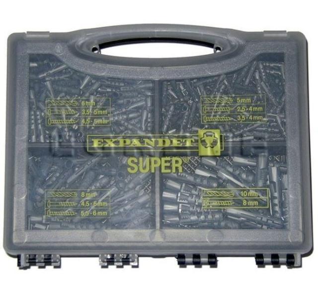 EXP super assortment box 5,6,8,10 mm