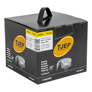 TJEP Søm Ring MX 21/50 rustf. A4 Unimerco PK m. 2400 stk.