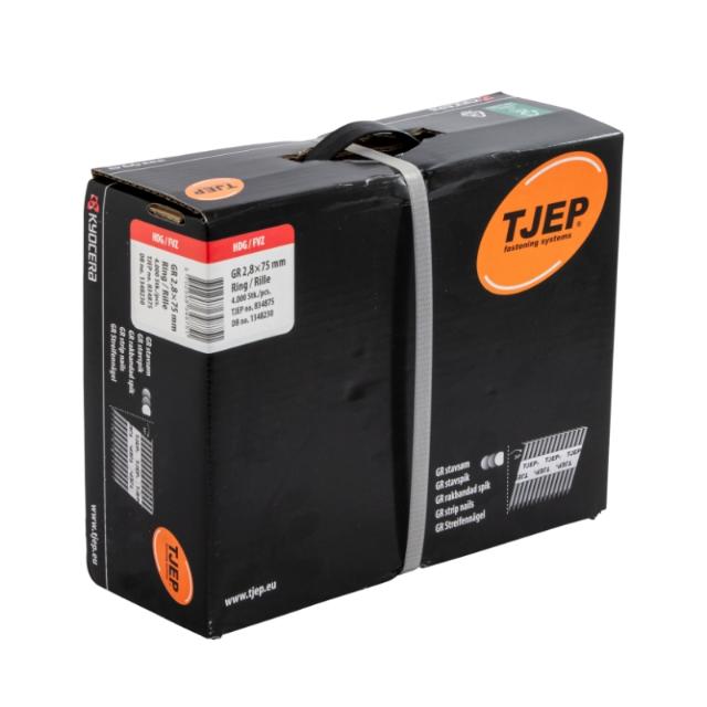 TJEP Søm Ring Varmgalv. GR 28/75 PK m. 4000 stk.