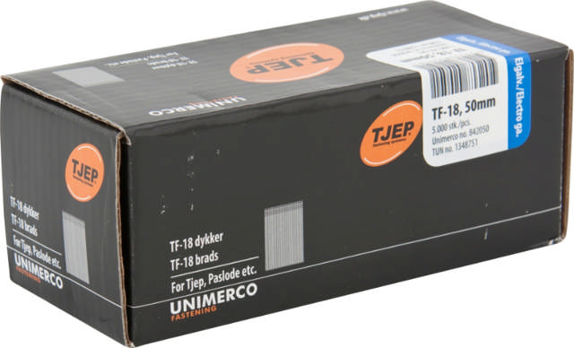 TJEP Stifter Elgalv. TF-18 50 Unimerco PK m. 5000 stk.