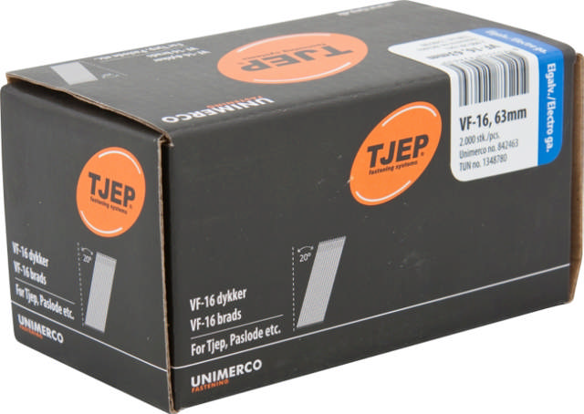 TJEP Dykker Elgalv. VF-16 63 Unimerco PK m. 2000 stk.