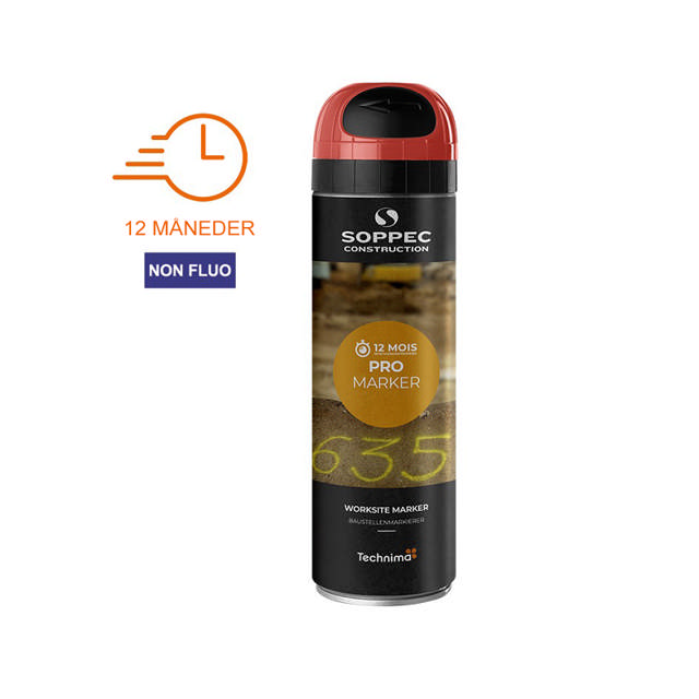 SOPPEC Markierungsspray 500 ml rot